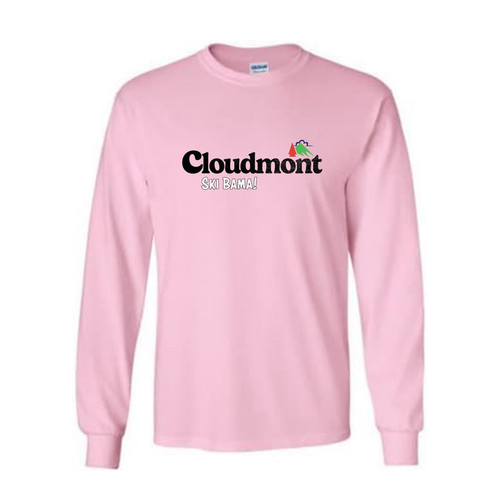 Cloudmont Ski Bama Long-Sleeve T-Shirt Cloudmont Ski Bama Light Pink Youth Small - Third Coast Soccer