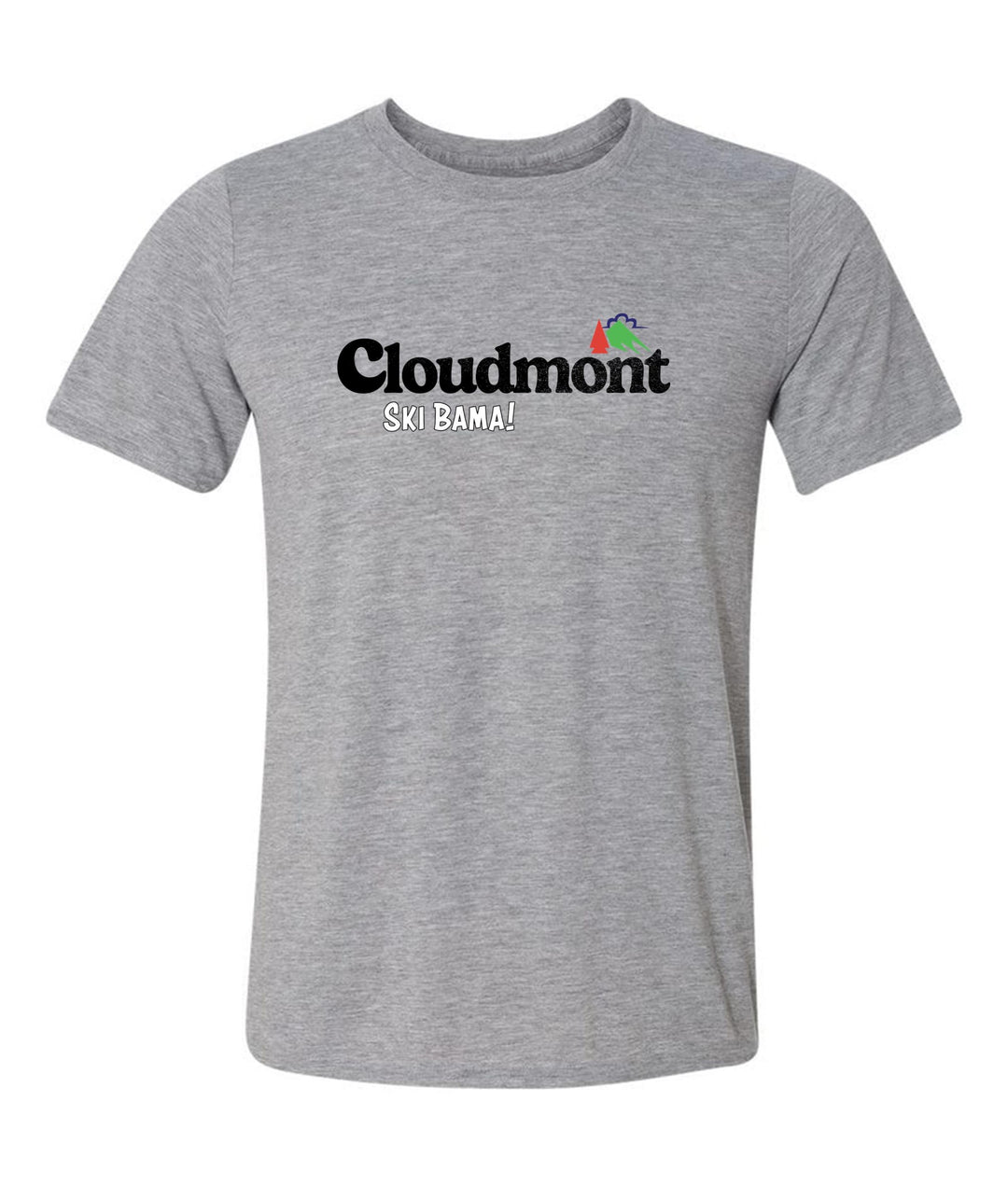 Cloudmont Ski Bama Short-Sleeve T-Shirt Cloudmont Ski Bama Sport Grey Youth Small - Third Coast Soccer