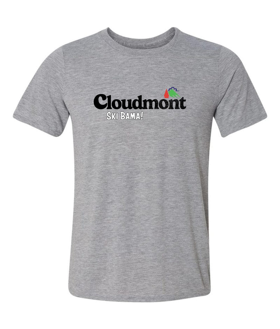 Cloudmont Ski Bama Short-Sleeve T-Shirt Cloudmont Ski Bama Sport Grey Youth Small - Third Coast Soccer