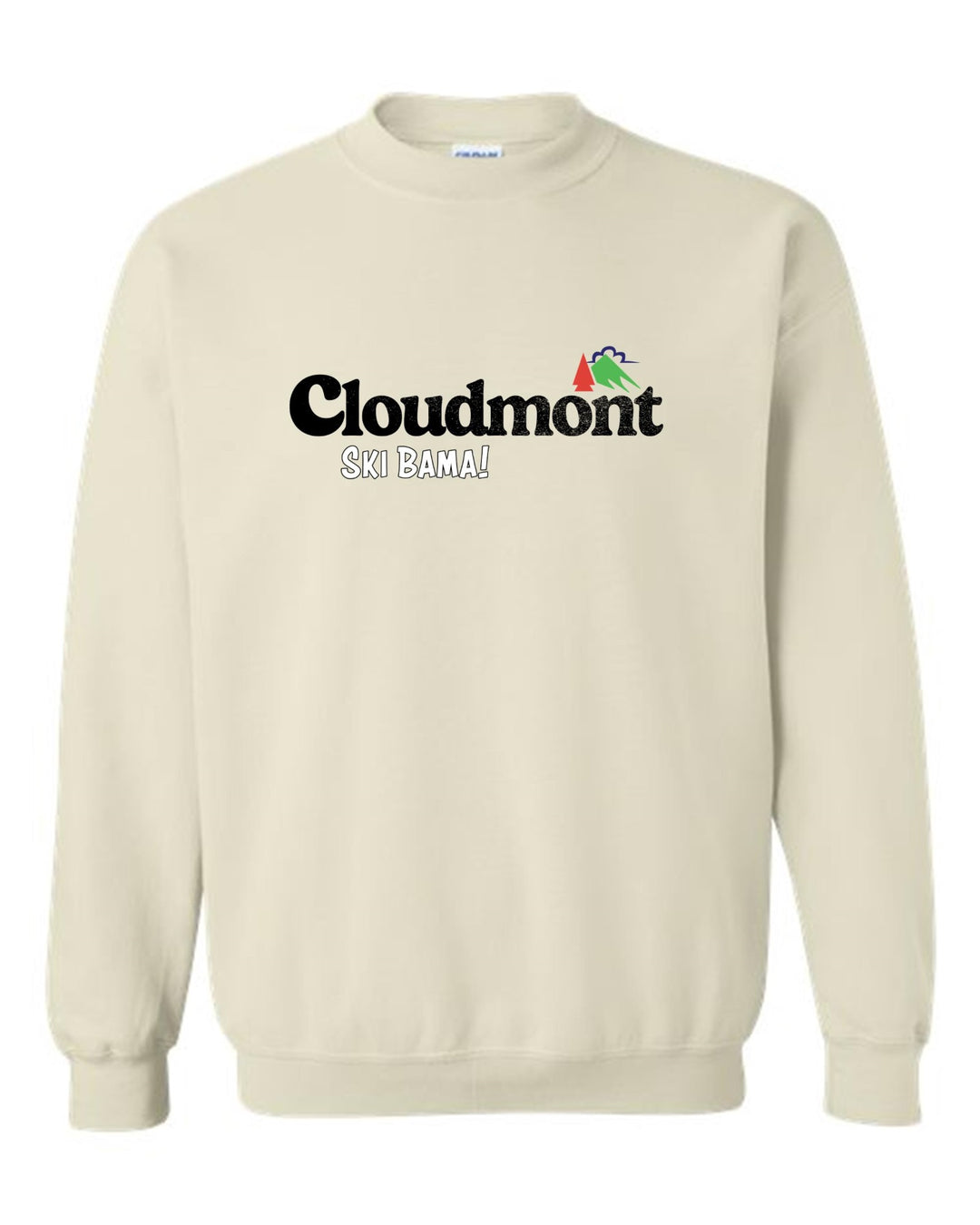 Cloudmont Ski Bama Crewneck Sweatshirt Cloudmont Ski Bama Sand Youth Small - Third Coast Soccer