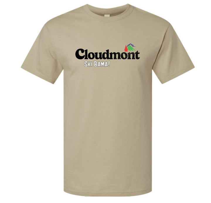 Cloudmont Ski Bama Short-Sleeve T-Shirt Cloudmont Ski Bama Sand Youth Small - Third Coast Soccer