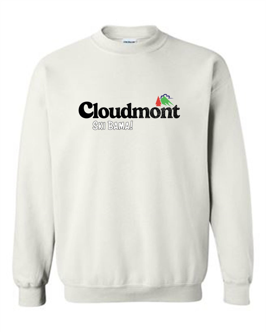 Cloudmont Ski Bama Crewneck Sweatshirt Cloudmont Ski Bama White Youth Small - Third Coast Soccer