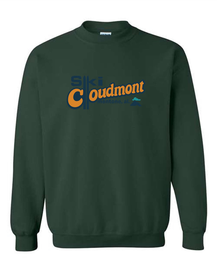 Ski Cloudmont Crewneck Sweatshirt Ski Cloudmont Skis Forrest Youth Small - Third Coast Soccer