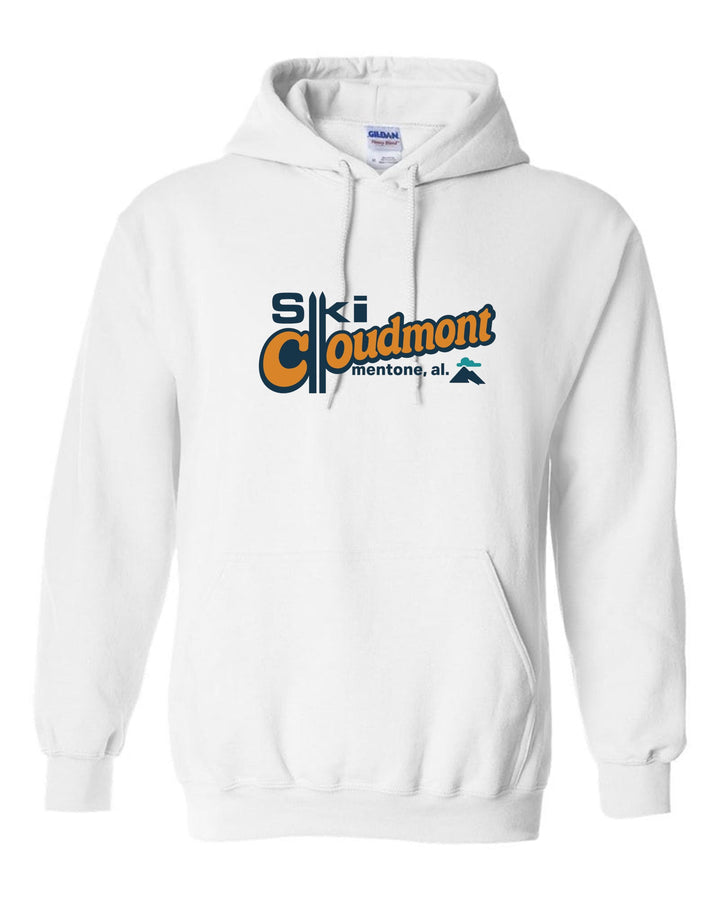 Ski Cloudmont Hooded Sweatshirt Ski Cloudmont Skis White Youth Small - Third Coast Soccer