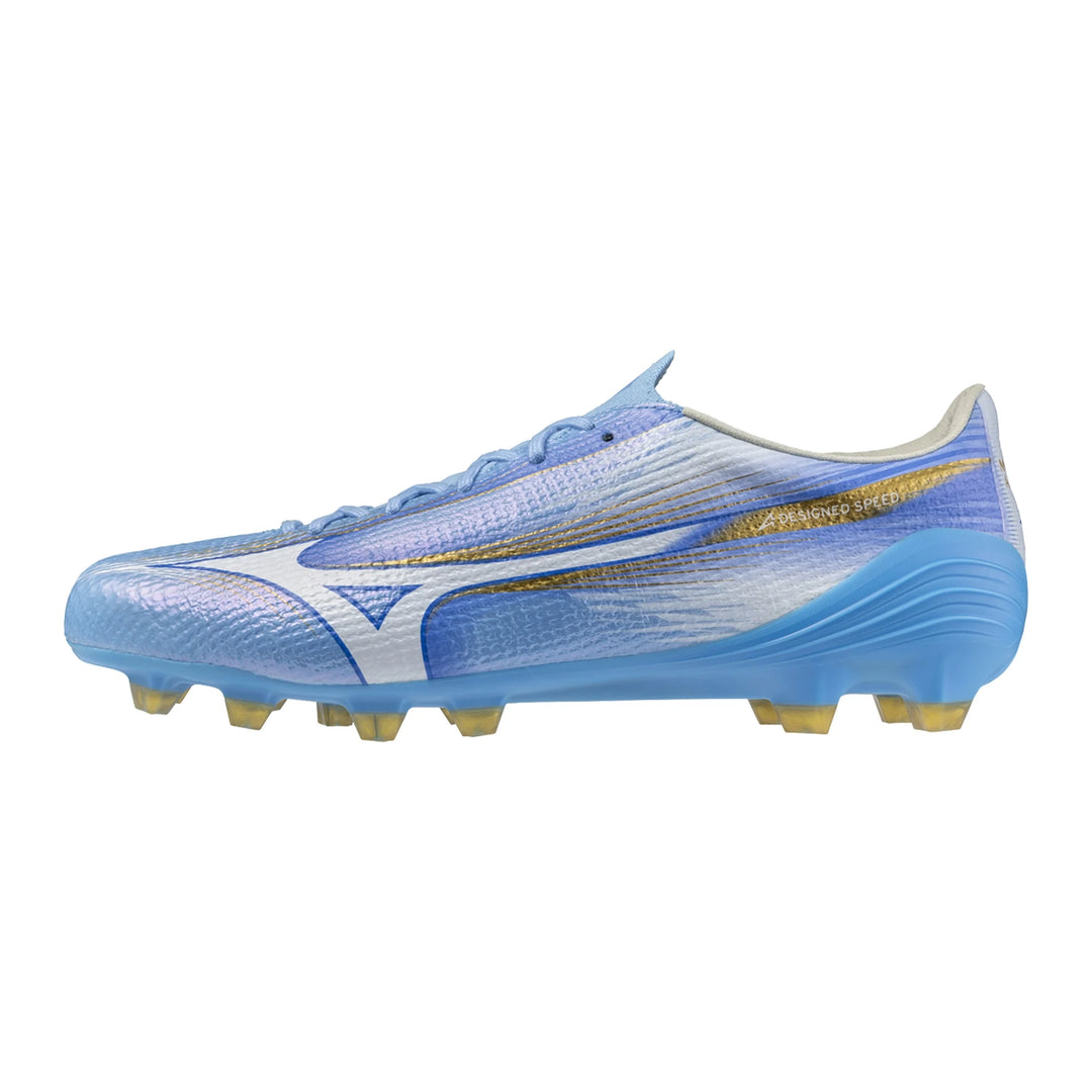 Mizuno Alpha III Made In Japan FG - Celeste/White