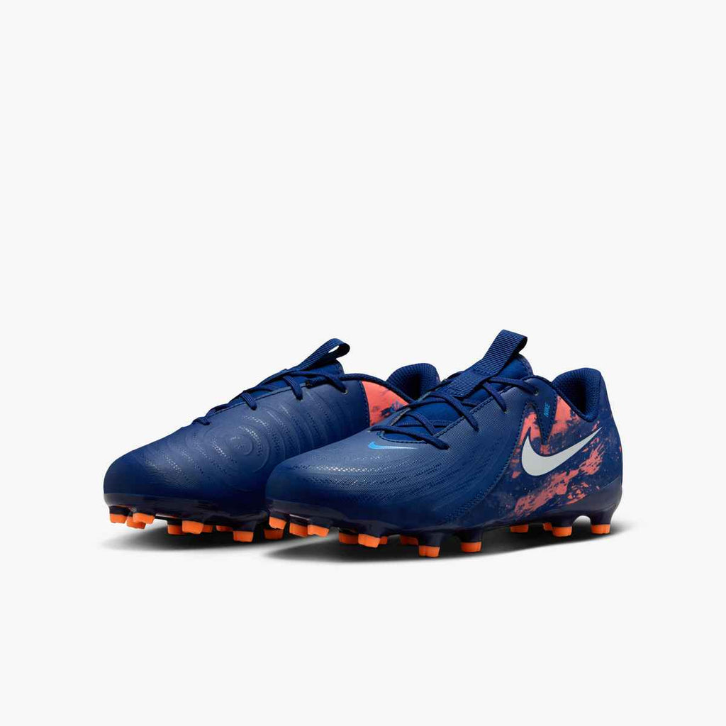 Nike サッカーシューズ ハイカット　ライトブルー Nike Youth Phantom GX II Academy Erling Haaland FG - Blue Void