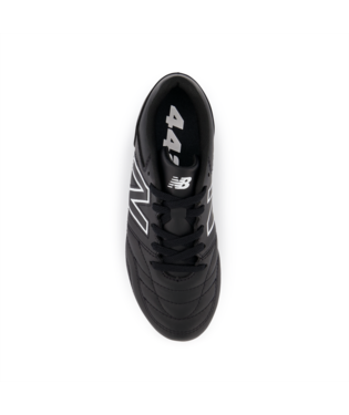 New Balance 442 V2 Academy Junior FG - Black/White - WIDE Youth Footwear   - Third Coast Soccer