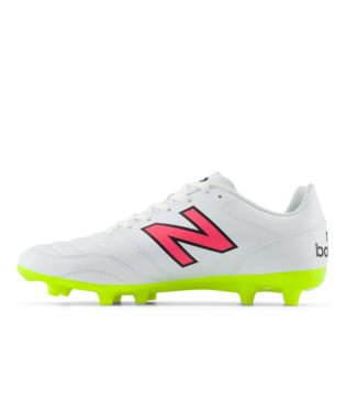 New Balance 442 V2 Academy FG  - White/Pink Mens Footwear   - Third Coast Soccer