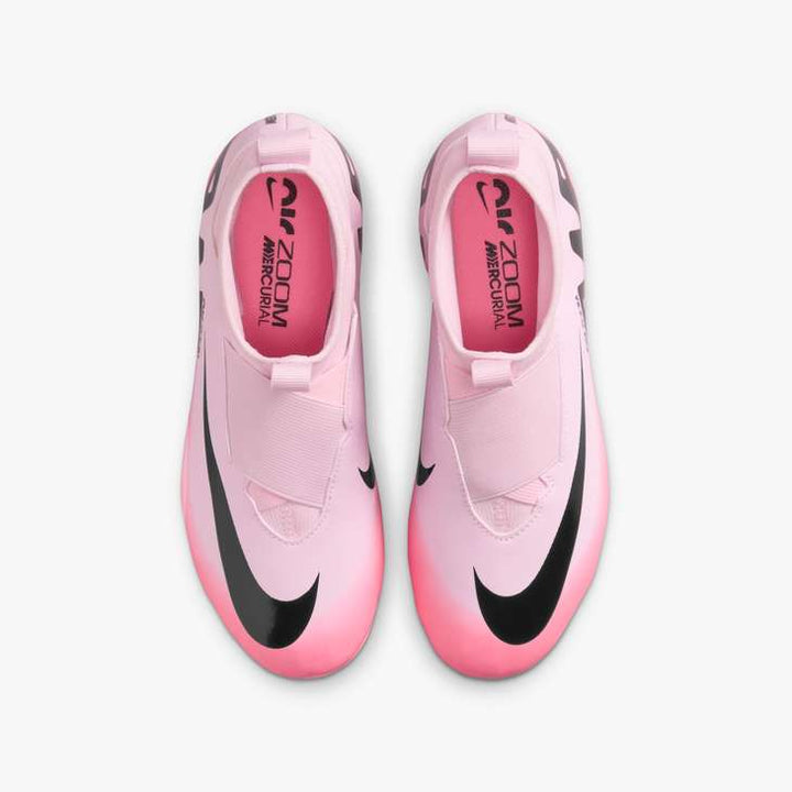 Nike Junior Mercurial Superfly 9 Academy FG - Pink Foam/Black Youth Footwear   - Third Coast Soccer