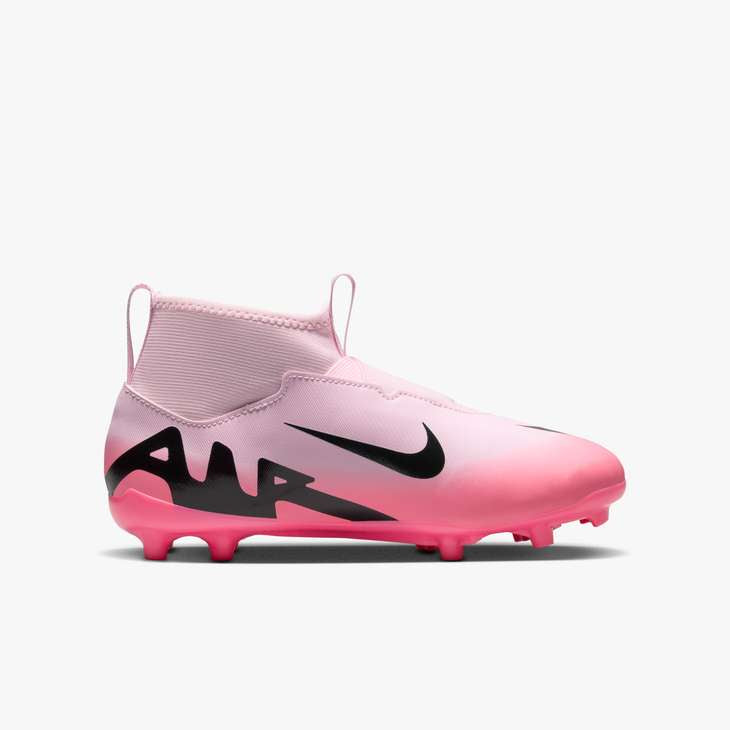 Nike Junior Mercurial Superfly 9 Academy FG - Pink Foam/Black Youth Footwear   - Third Coast Soccer