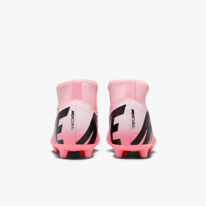 Nike Junior Mercurial Superfly 9 Club FG - Pink Foam/Black Youth Footwear   - Third Coast Soccer