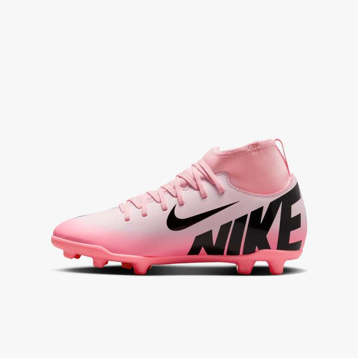 Nike Junior Mercurial Superfly 9 Club FG - Pink Foam/Black Youth Footwear   - Third Coast Soccer