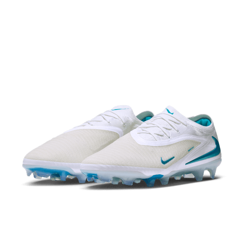 Nike Phantom 6 Low Elite FG - White//Dusty Cactus Men's Footwear White/Dusty Cactus Mens 6.5 - Third Coast Soccer