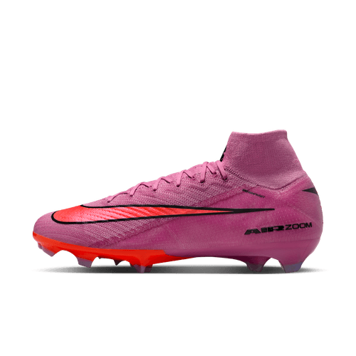 Nike Mercurial Superfly 10 Elite FG - Magic Flamingo/Black/Crimson Men's Footwear - Third Coast Soccer