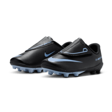 Nike Junior Mercurial Vapor 16 Club FG - Black/Ice Blue Youth Footwear Black/Ice Blue Youth 8 - Third Coast Soccer