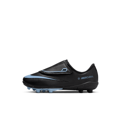 Nike Junior Mercurial Vapor 16 Club FG - Black/Ice Blue Youth Footwear - Third Coast Soccer