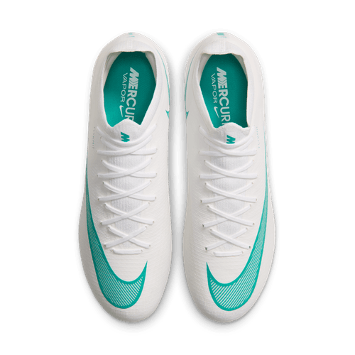 Nike Mercurial Vapor 17 Pro FG - White/Dusty Cactus Men's Footwear - Third Coast Soccer