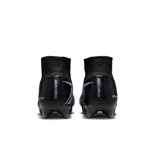 Nike Mercurial Superfly 10 Elite FG - Black/Ice Blue Men's Footwear - Third Coast Soccer