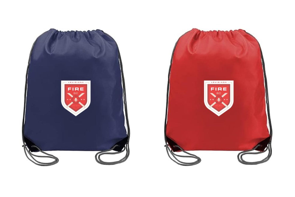 Louisiana Fire Drawstring Bag Louisiana Fire Spiritwear - Third Coast Soccer