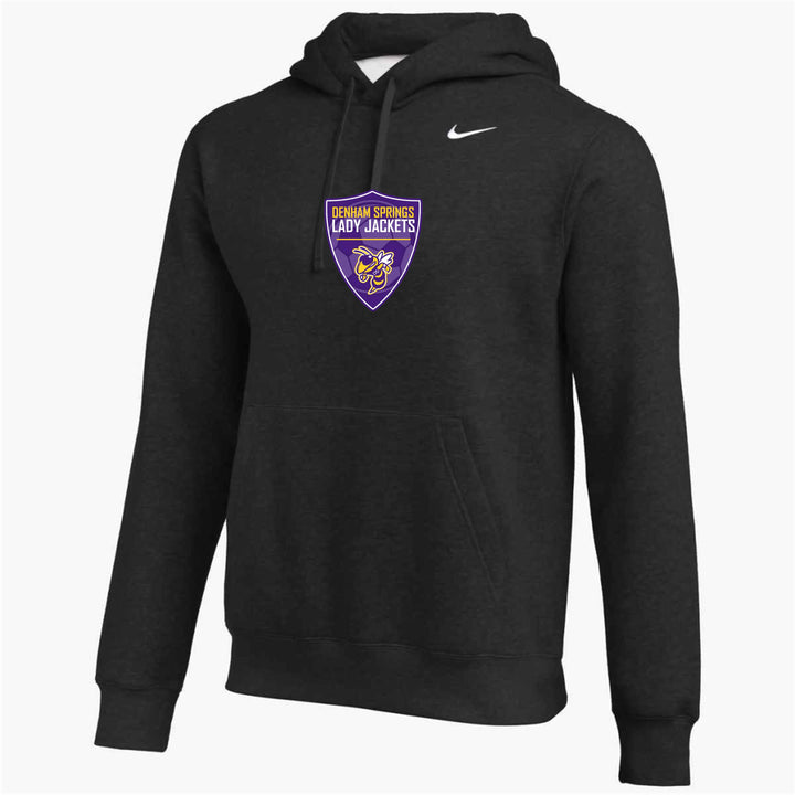 Nike DSHS Girls Soccer Team Club Hoody Denham Springs HS Black Mens Small - Third Coast Soccer