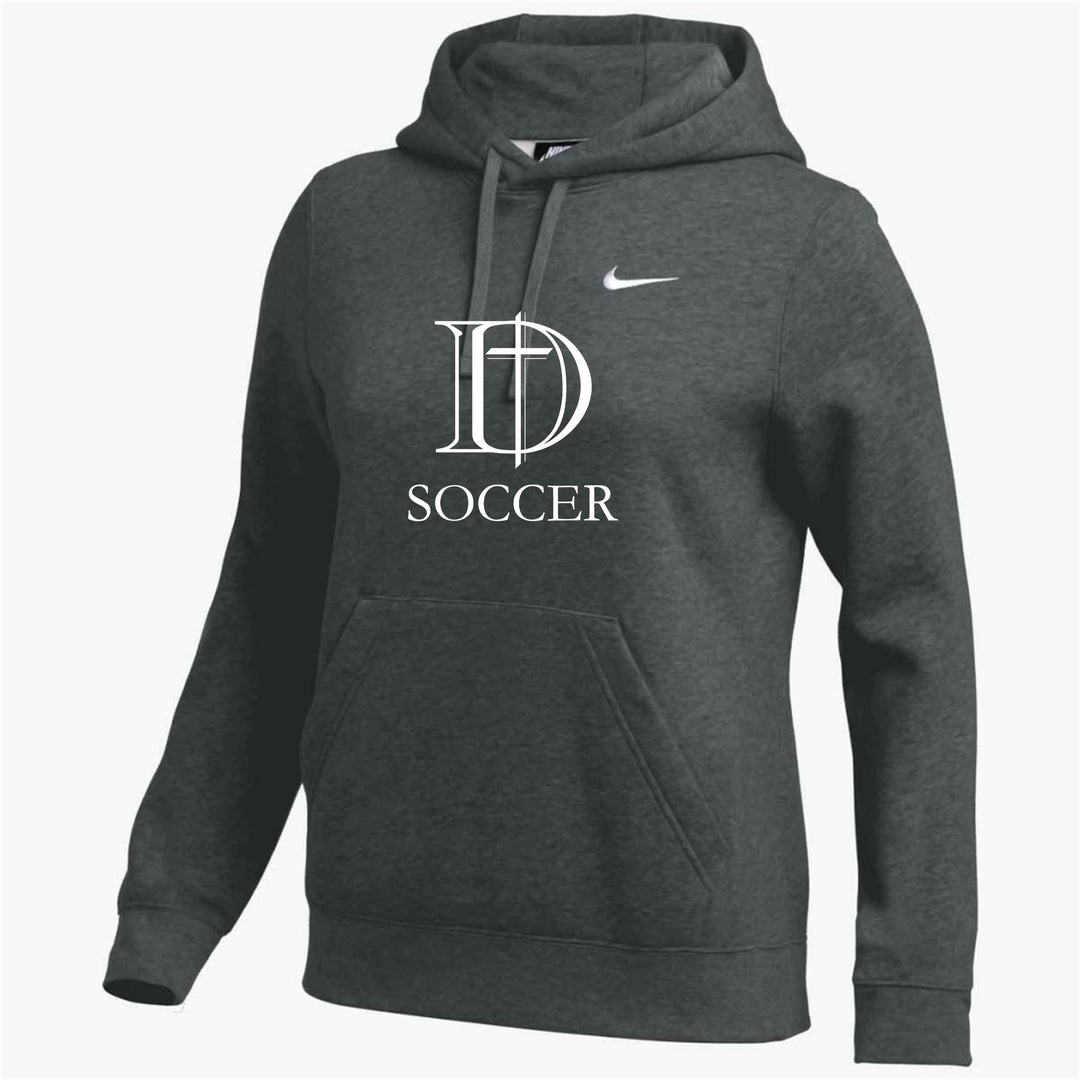 Nike Dunham Women's Team Club Fleece Hoody - Anthracite
