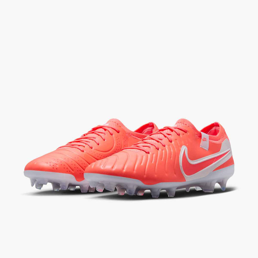 Nike Tiempo Legend 10 Elite FG - Lava/White Men's Footwear - Third Coast Soccer