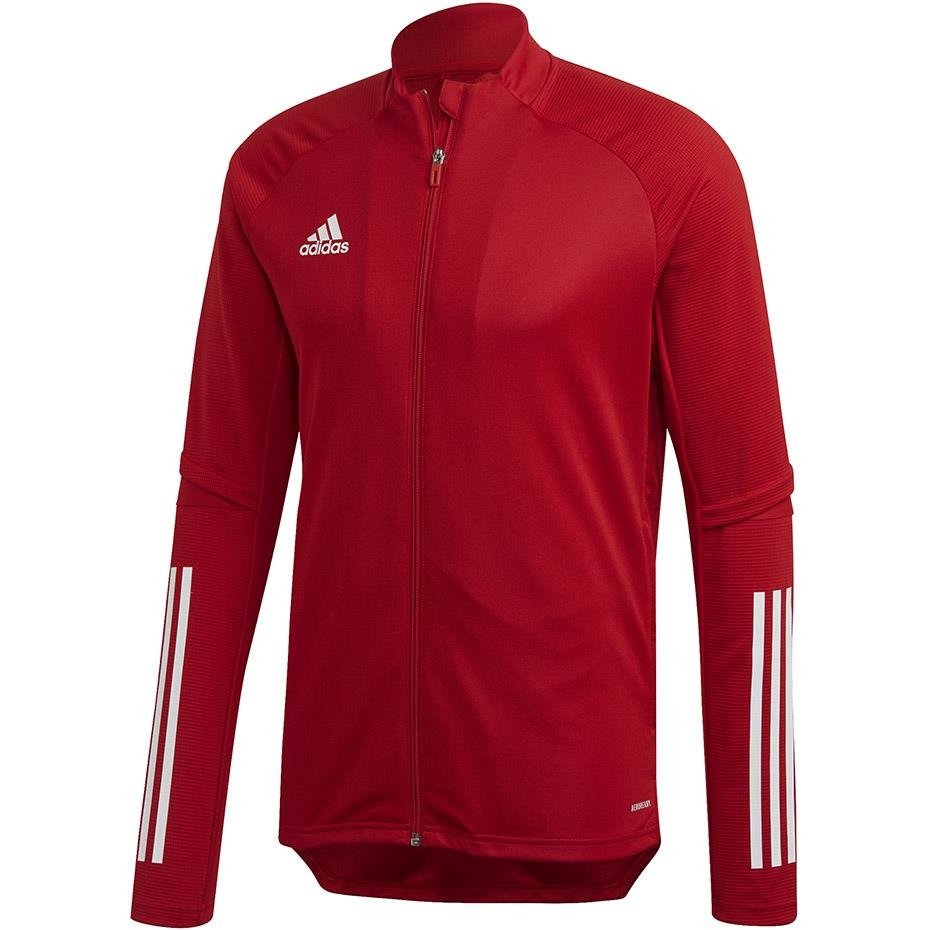 adidas Condivo 20 Training Jacket - Red/White Jackets   - Third Coast Soccer