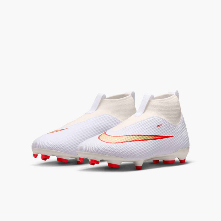 Nike Junior Mercurial Superfly 11 Academy FG/MG - White/Crimson