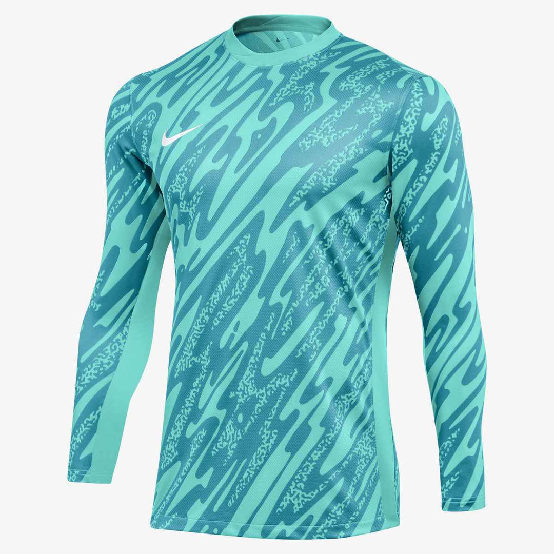 Nike Men's Gardien V LS Goalkeeper Jersey Goalkeeper Hyper Turquoise/Teal/Black Mens Small - Third Coast Soccer