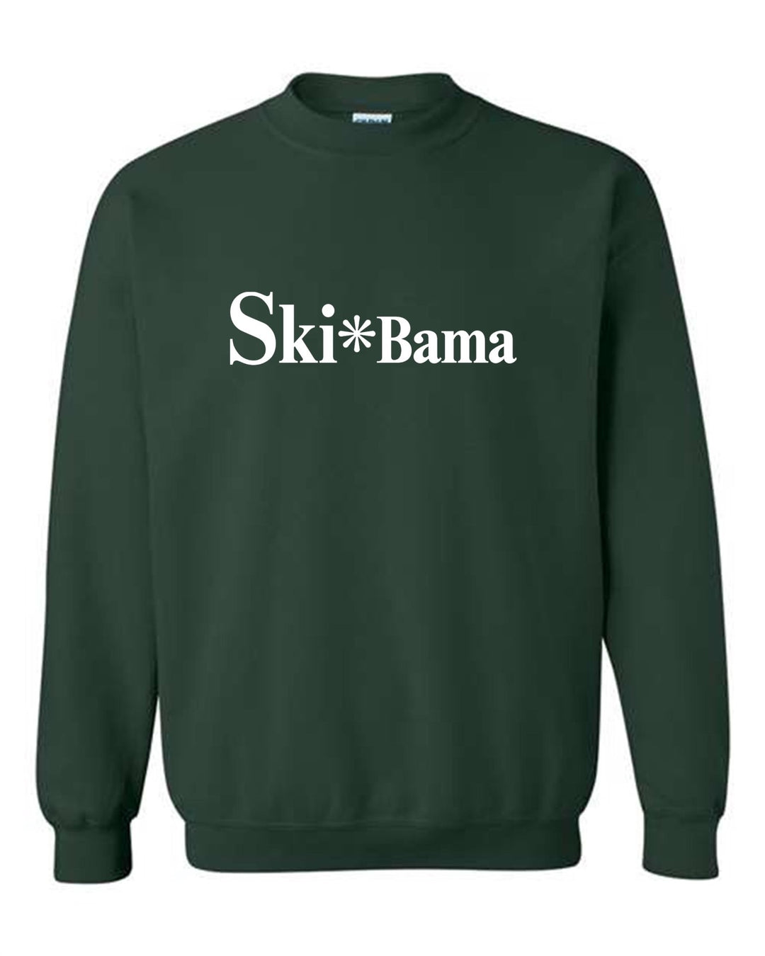 Ski Bama Crewneck Sweatshirt Ski Bama Forest Youth Small - Third Coast Soccer