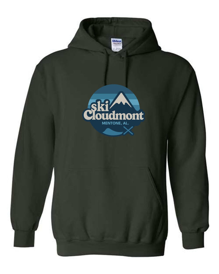 Ski Cloudmont Hooded Sweatshirt Ski Cloudmont Forest Youth Small - Third Coast Soccer