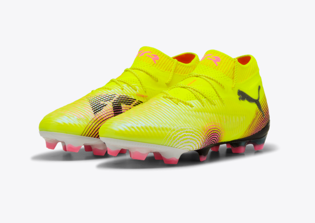 PUMA Future 8 Ultimate FG - Yellow Alert/Puma Black/Sun Struck Mens Footwear Yellow Mens 8 - Third Coast Soccer