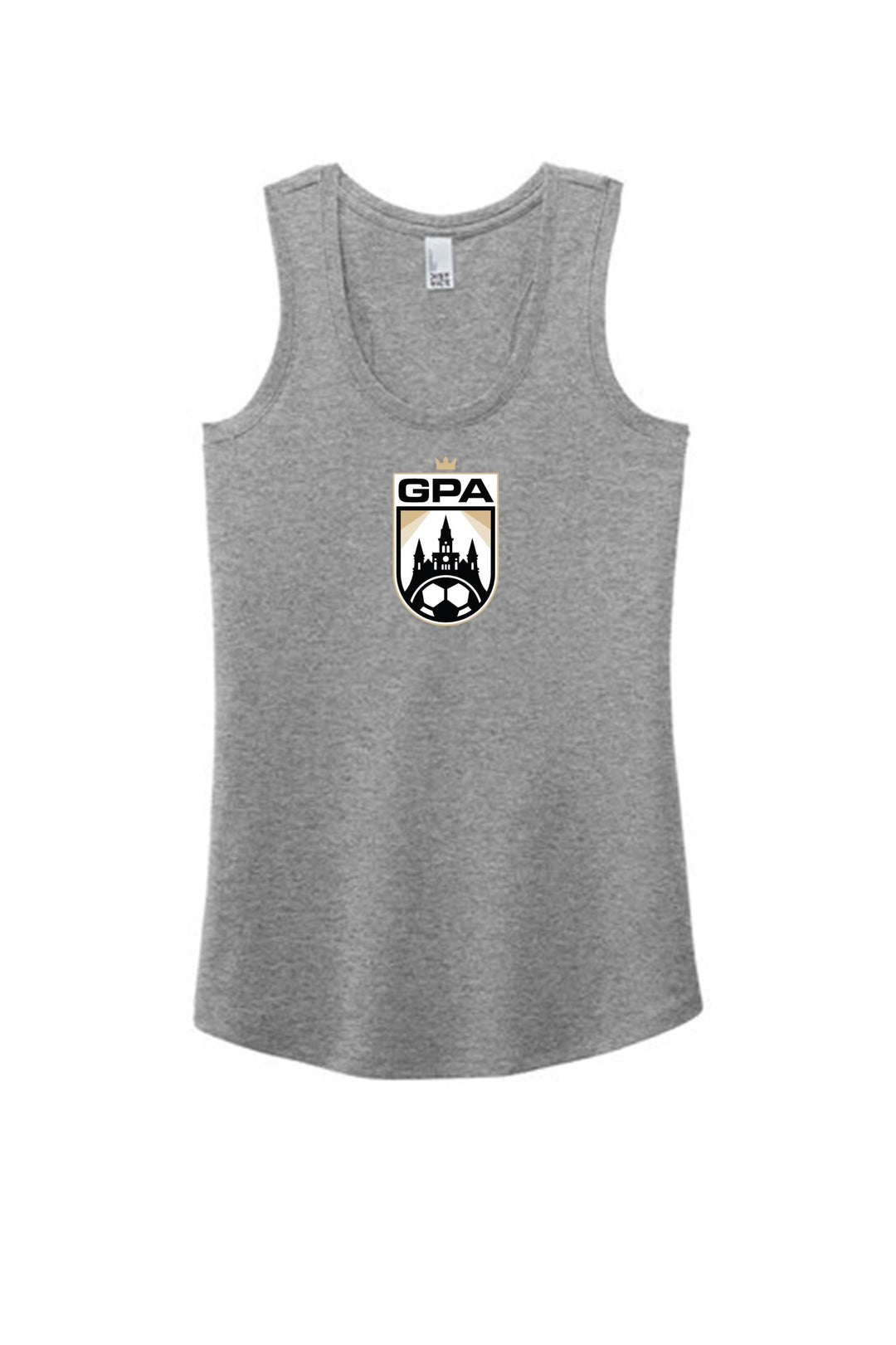 GPA Women's Racerback Tank GPA Spiritwear Grey Frost Womens XSmall - Third Coast Soccer
