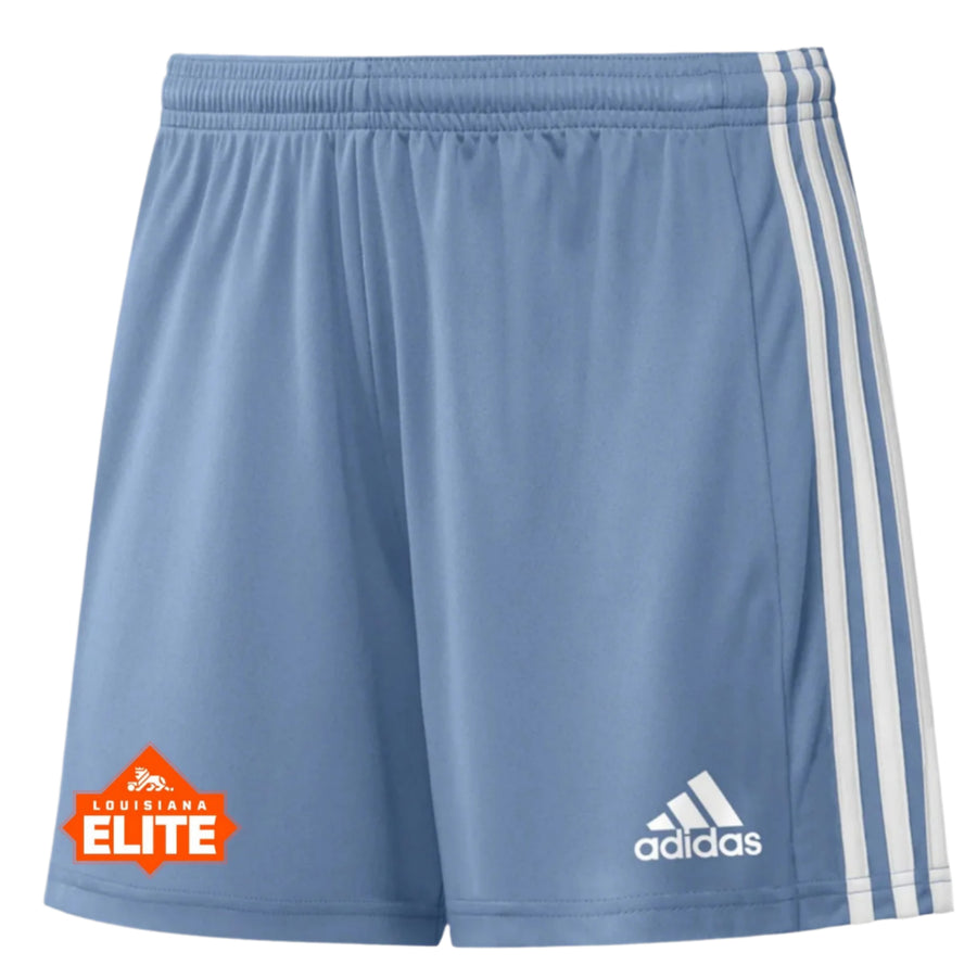 adidas Women's Louisiana Elite Squadra 21 Goalkeeper Short - Light Blue Louisiana Elite Girls - Third Coast Soccer