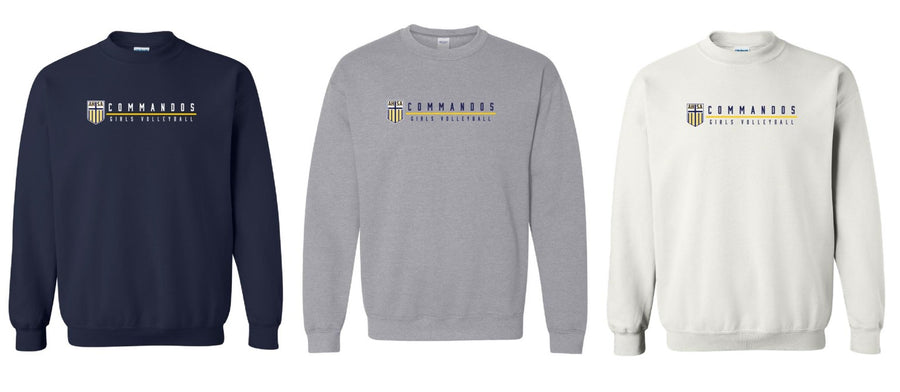 AHSA Girls Volleyball Crew Neck Sweatshirt AHSA Girls Volleyball - Third Coast Soccer