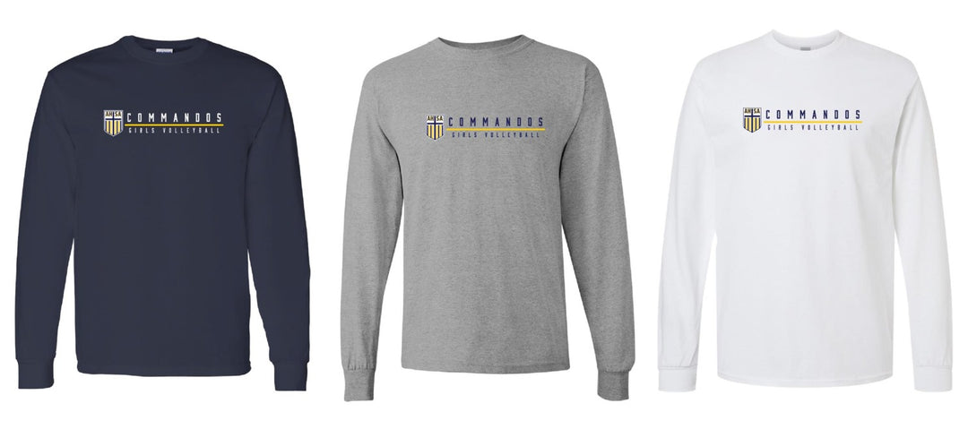 AHSA Girls Volleyball Long-Sleeve Performance T-Shirt AHSA Girls Volleyball - Third Coast Soccer