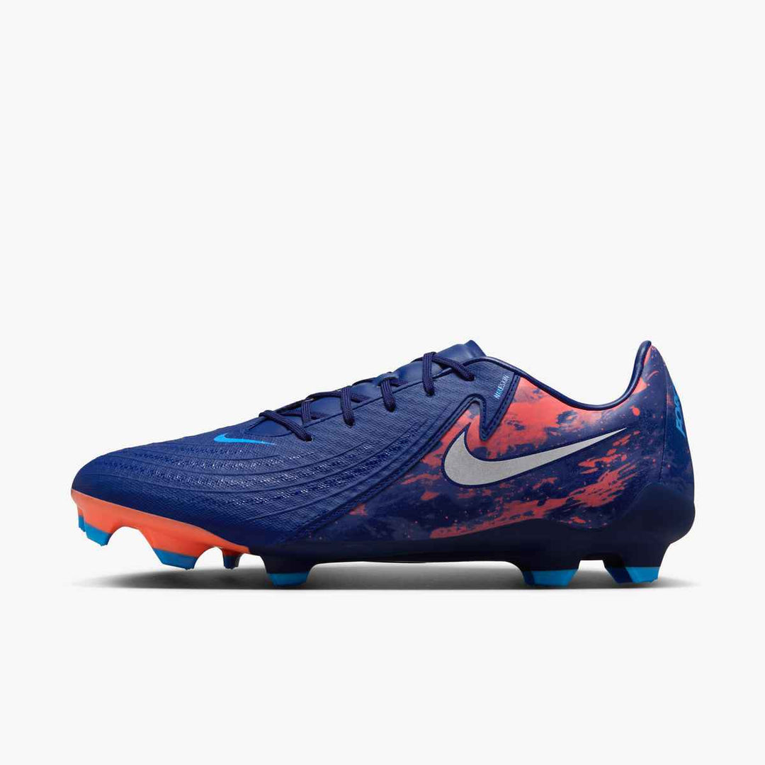 Nike Phantom GX II Academy Erling Haaland FG/MG - Blue Void/Chrome Men's Footwear - Third Coast Soccer