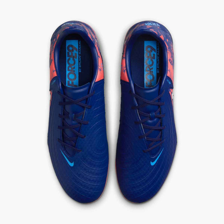 Nike Phantom GX II Academy Erling Haaland FG/MG - Blue Void/Chrome Men's Footwear - Third Coast Soccer