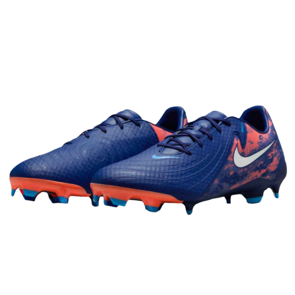 Nike Phantom GX II Academy Erling Haaland FG/MG - Blue Void/Chrome Men's Footwear - Third Coast Soccer