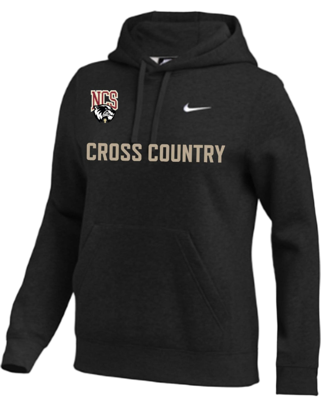 Nike Northlake Cross Country Women's Team Club Pullover Hoody - Black NCS Cross Country - Third Coast Soccer