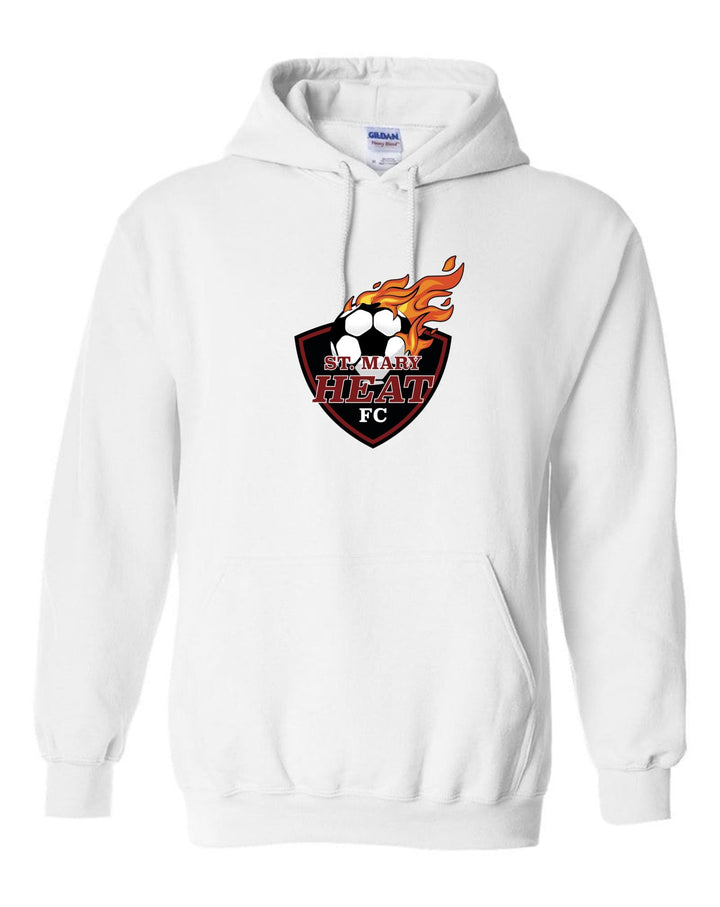 St. Mary Heat Hooded Sweatshirt St. Mary Spiritwear White Youth Small - Third Coast Soccer