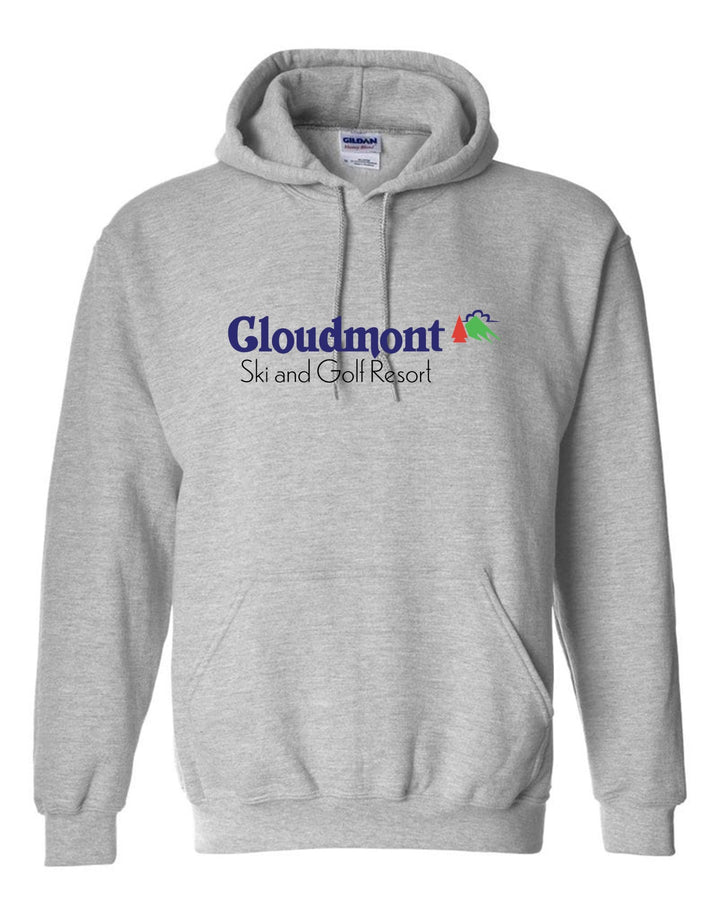 Cloudmont Ski & Golf Resort Hooded Sweatshirt Cloudmont Ski & Golf Sport Grey Youth Small - Third Coast Soccer