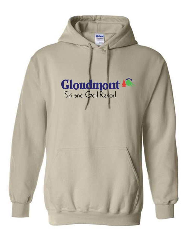 Cloudmont Ski & Golf Resort Hooded Sweatshirt Cloudmont Ski & Golf Sand Youth Small - Third Coast Soccer