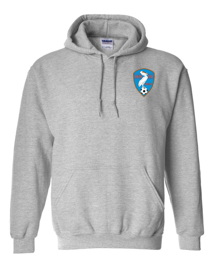 Southside Youth Soccer Hooded Sweatshirt SYS Spiritwear Sport Grey Mens Small - Third Coast Soccer