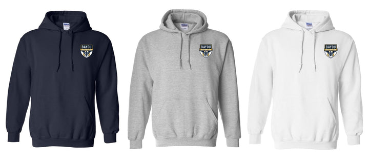 Bayou Soccer Club Logo Hooded Sweatshirt Bayou Soccer Club Spiritwear - Third Coast Soccer