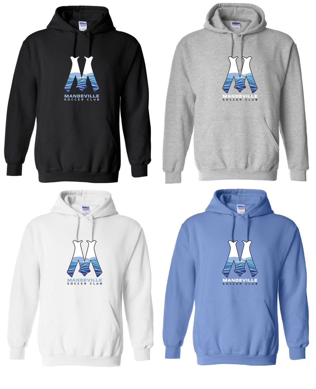 MSC "M" Hooded Sweatshirt MSC Spiritwear - Third Coast Soccer