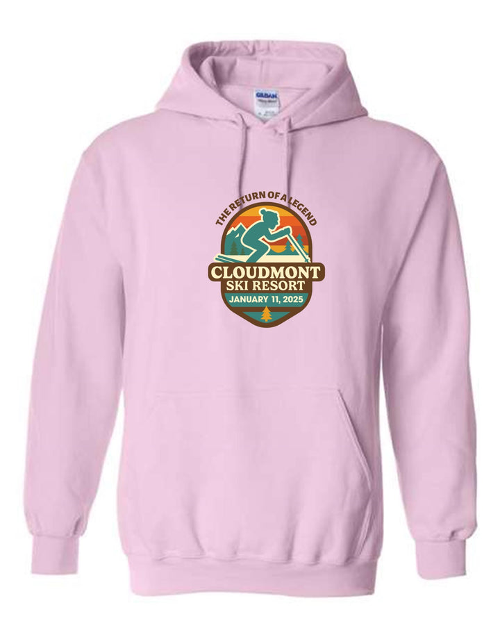 The Return of a Legend Hooded Sweatshirt Return of a Legend Light Pink Youth Small - Third Coast Soccer