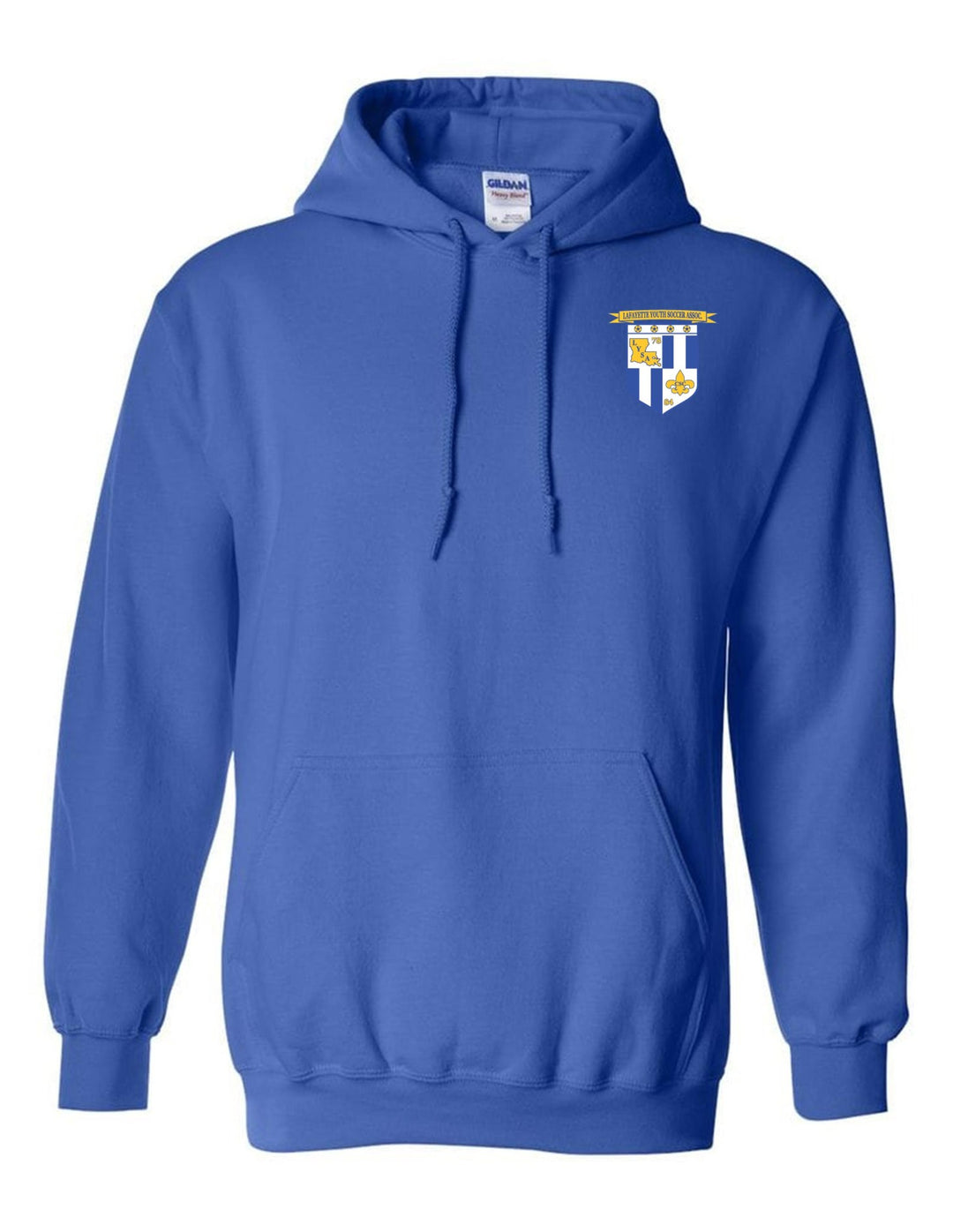 LYSA Hooded Sweatshirt LYSA Spiritwear Royal Mens Small - Third Coast Soccer