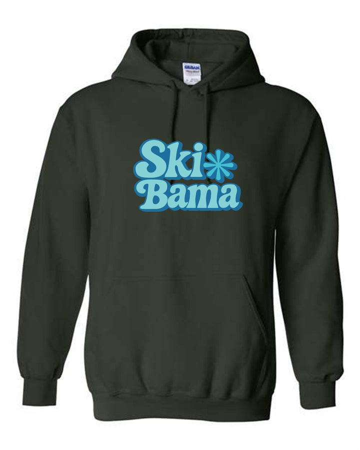 Ski Bama Hooded Sweatshirt Ski Bama 2 Forest Youth Small - Third Coast Soccer