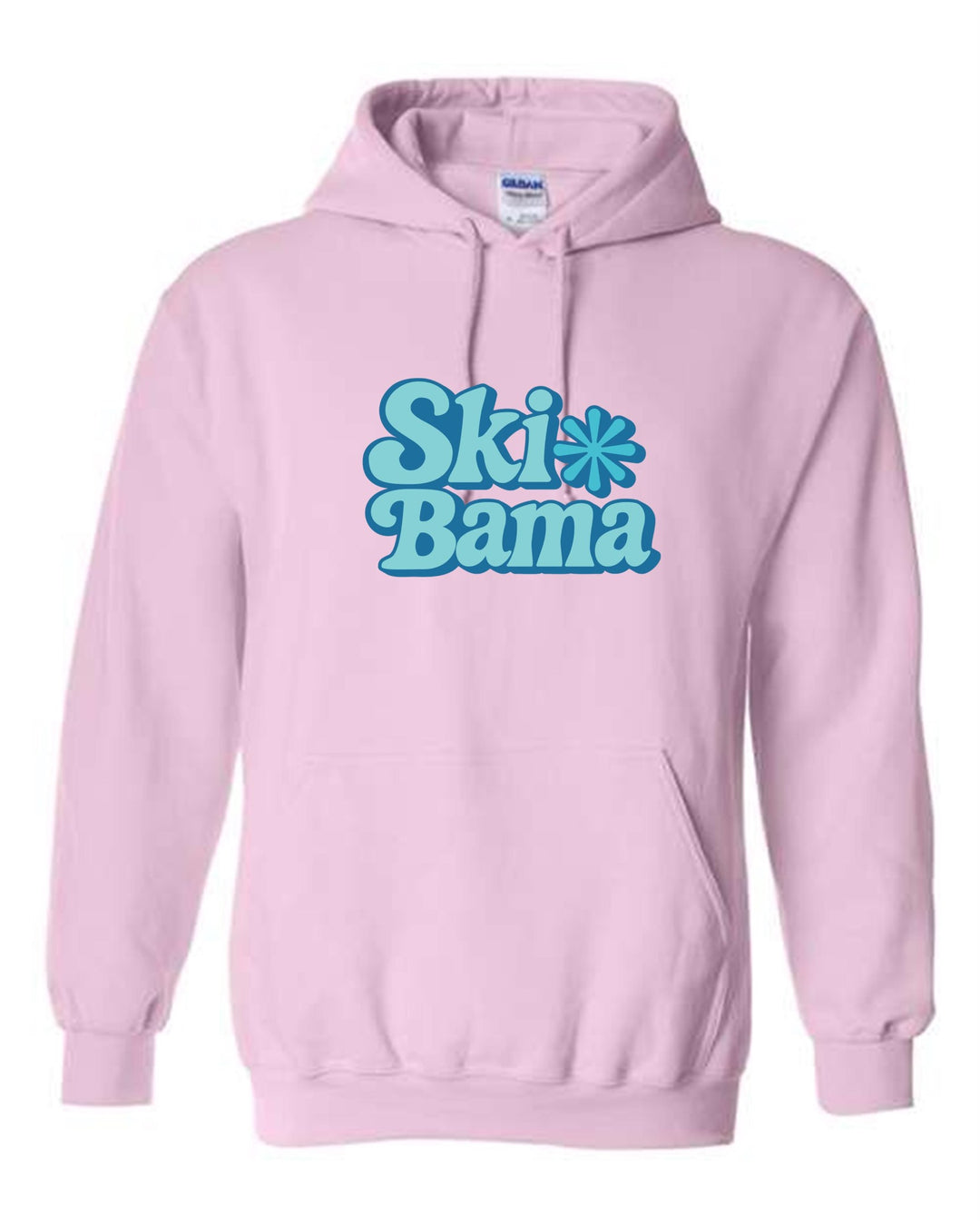 Ski Bama Hooded Sweatshirt Ski Bama 2 Light Pink Youth Small - Third Coast Soccer